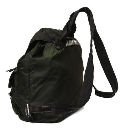 Prada Nylon Vela Large Backpack Green 5 of 32