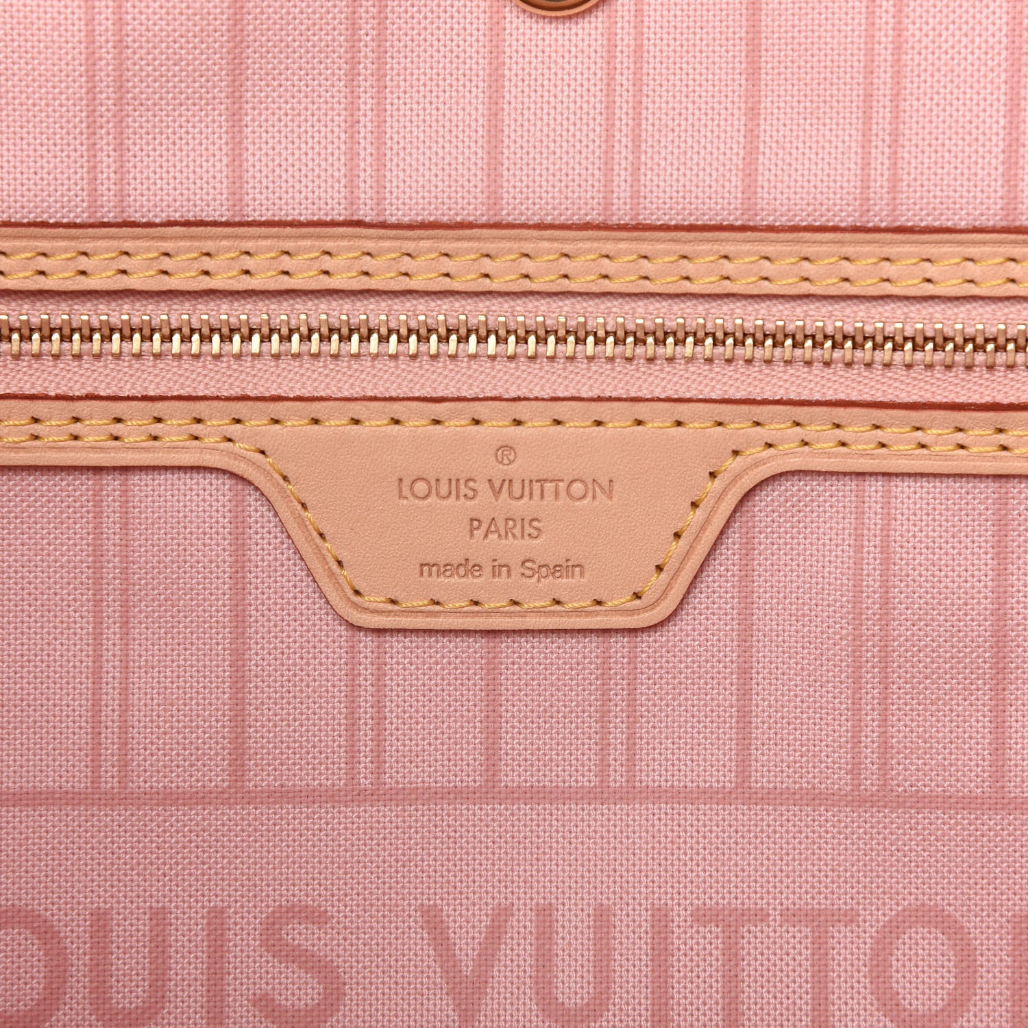 Louis Vuitton Damier Azur Tahitienne Neverfull MM 6 of 9