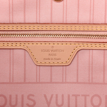 Louis Vuitton Damier Azur Tahitienne Neverfull MM 6 of 9