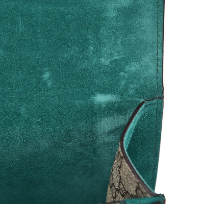 Gucci GG Supreme Monogram Embroidered Medium Dionysus Shoulder Bag Emerald 10 of 10