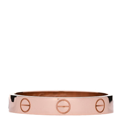 Cartier 18K Pink Gold 3.5mm LOVE Wedding Band Ring 60 9.25 1 of 5