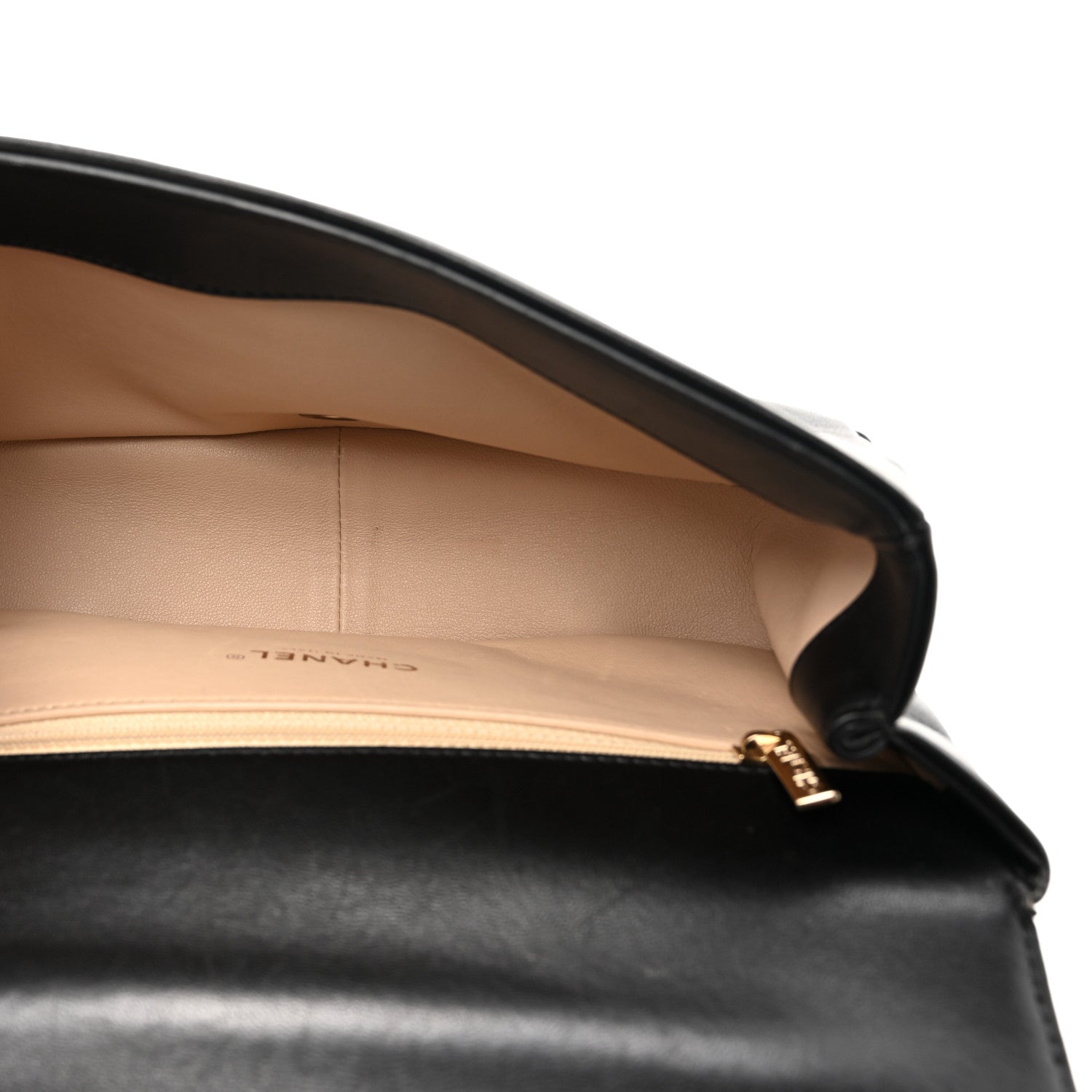 Chanel Lambskin Small Carry Chic Flap Black 5 of 14