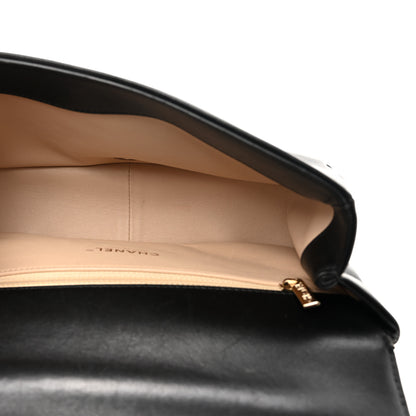 Chanel Lambskin Small Carry Chic Flap Black 5 of 14