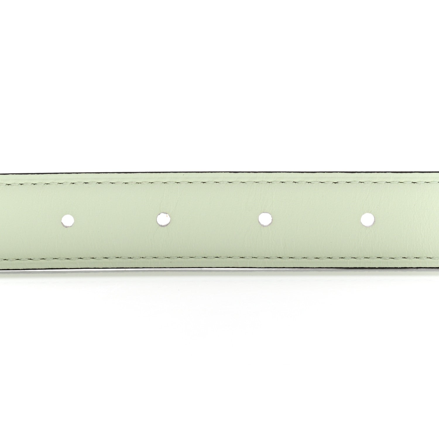 Hermes Swift Epsom 24mm Belt Strap 80 32 Vert Fizz Gold 3 of 6