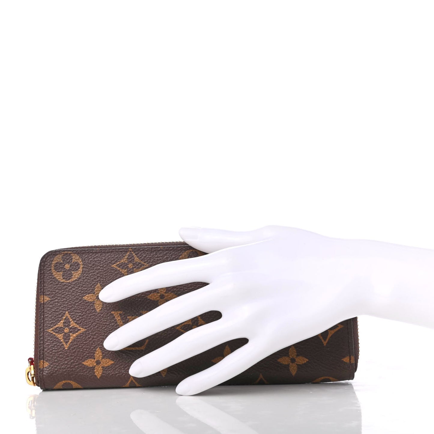 Monogram Clemence Wallet Fuchsia