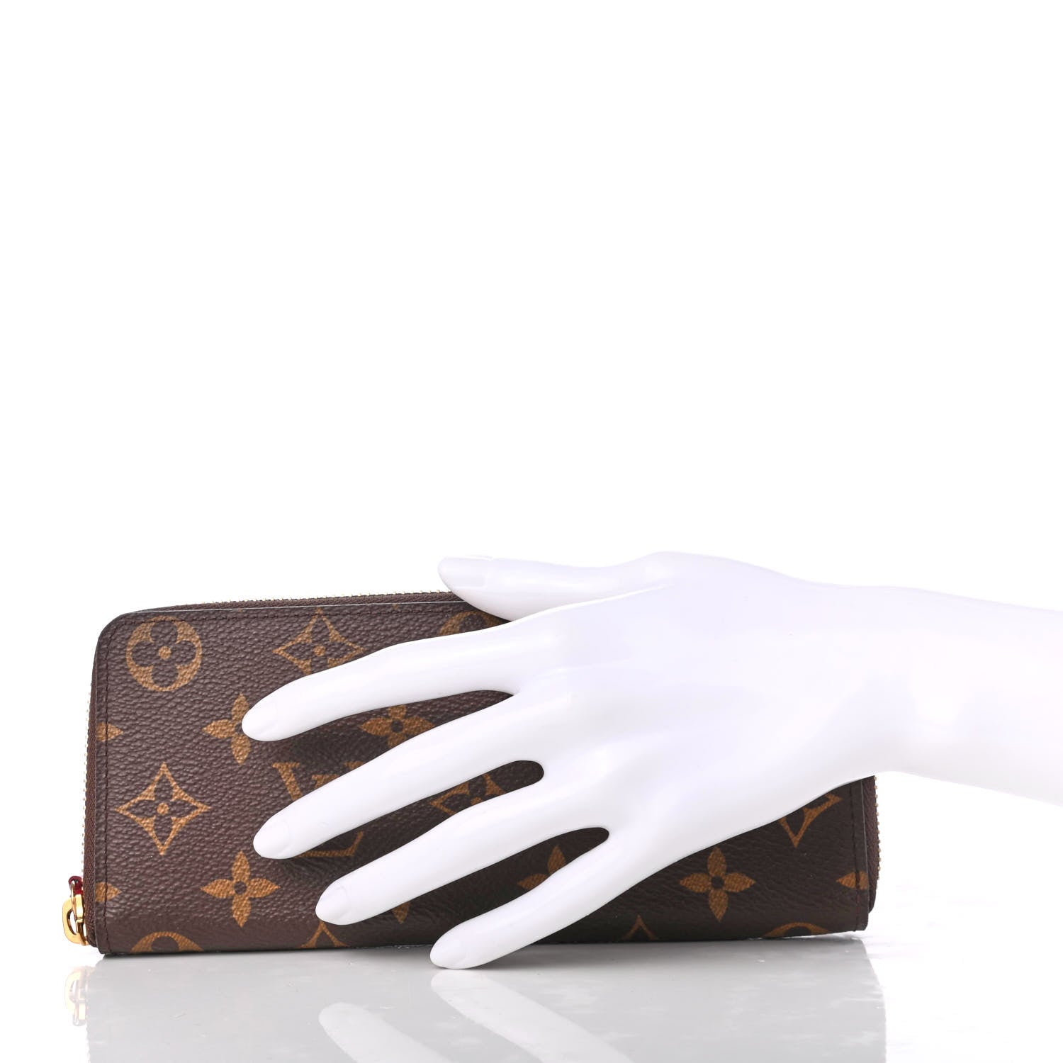 Louis Vuitton Monogram Clemence Wallet Fuchsia 2 of 7