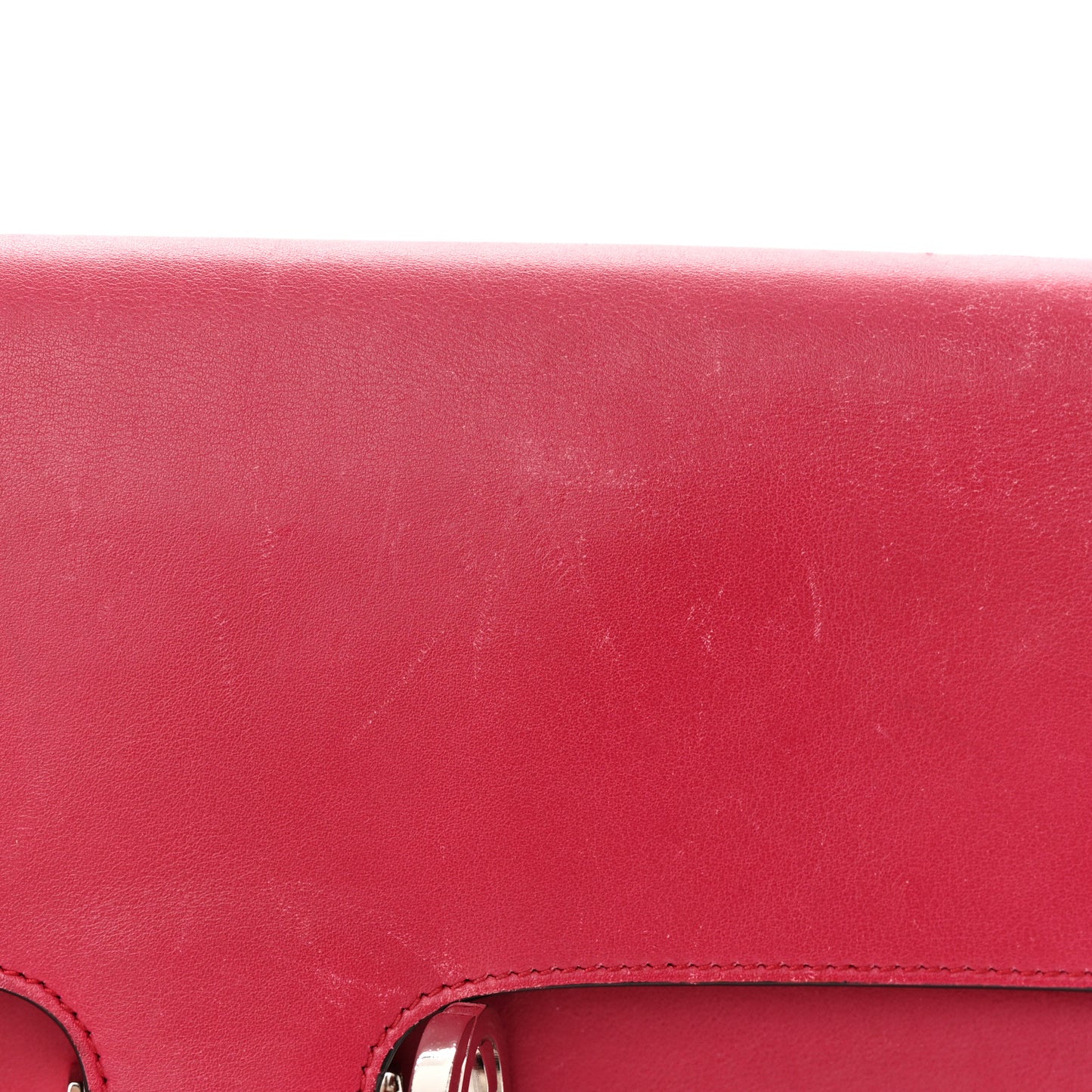 Moon Calfskin Medium Interlocking G Shoulder Bag Petunia