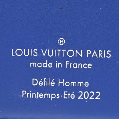 Louis Vuitton Taurillon Illusion Pocket Organizer Bleu Vert 6 of 7
