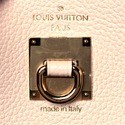 Louis Vuitton Taurillon City Steamer MM Kaki Creme Black 7 of 10