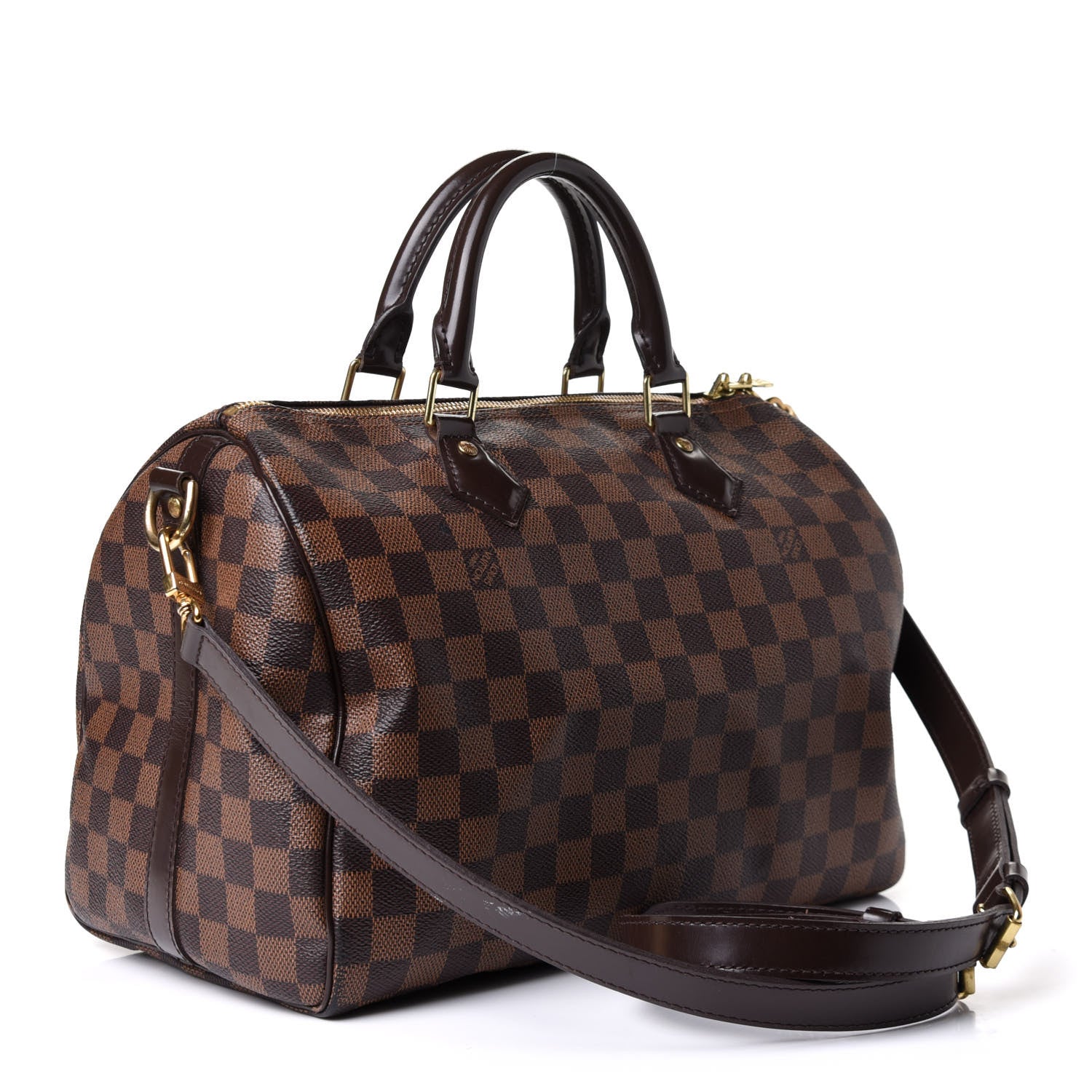 Louis Vuitton Damier Ebene Speedy Bandouliere 30 3 of 14