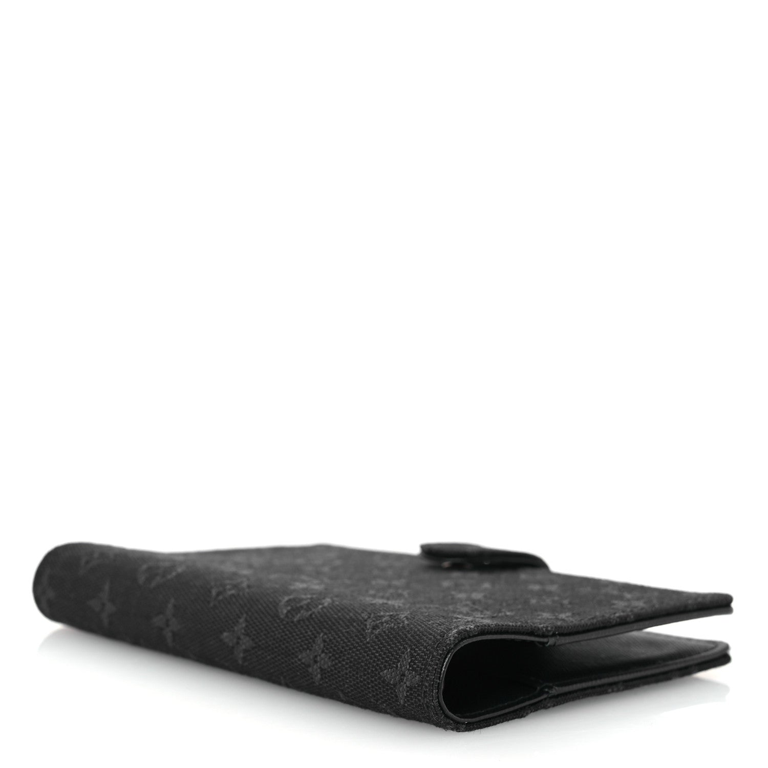 Louis Vuitton Mini Lin Small Ring Agenda Cover Black 4 of 6