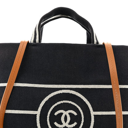 Chanel Denim Shopping Tote Blue 8 of 14