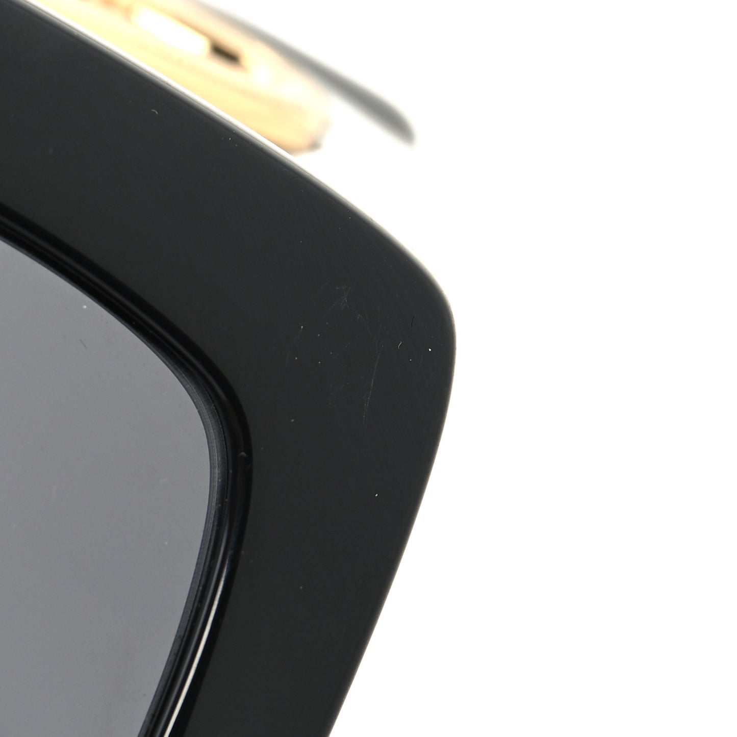 Acetate Rectangular Sunglasses GG0811S Black