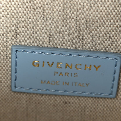 Givenchy Box Calfskin East West Mini Antigona Light Blue 6 of 9
