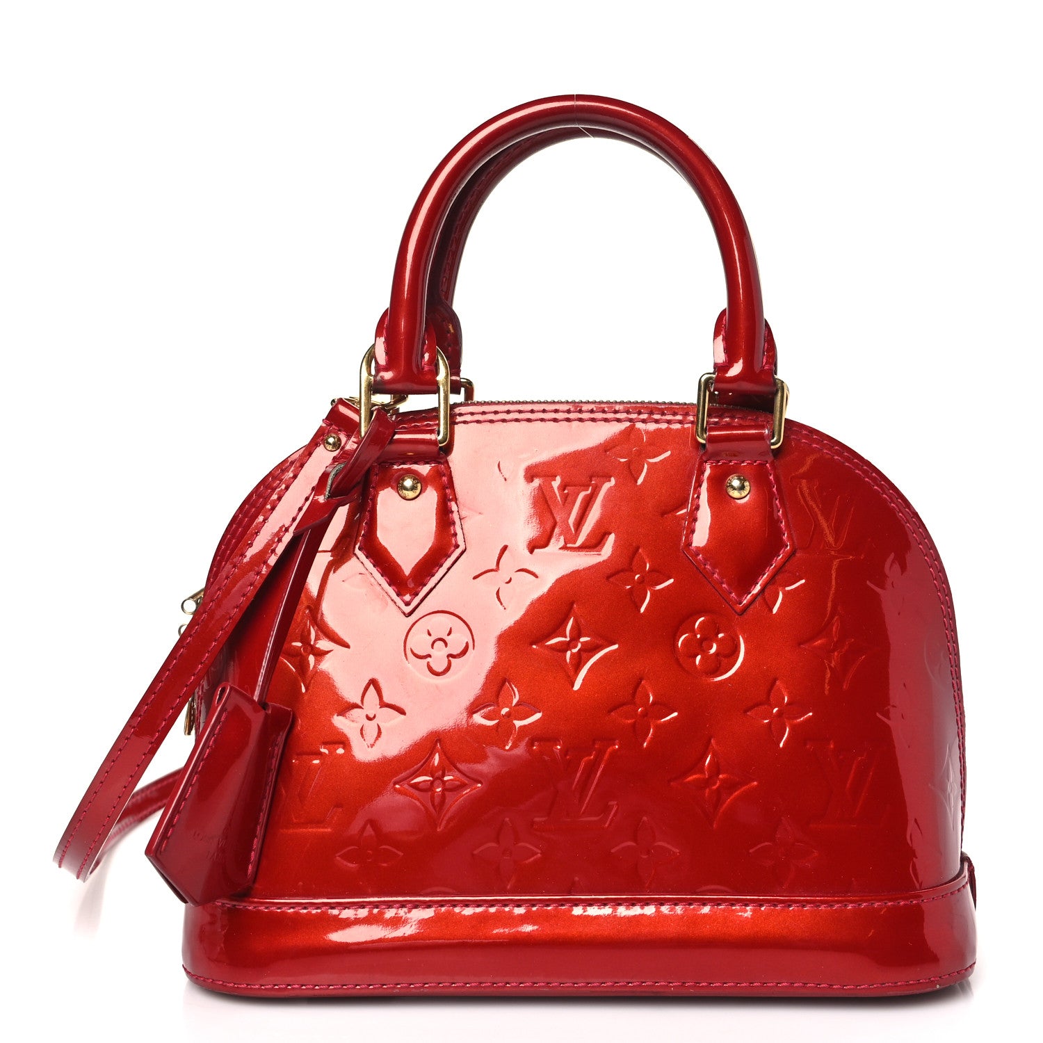 Louis Vuitton Vernis Alma BB Pomme D'Amour 1 of 11