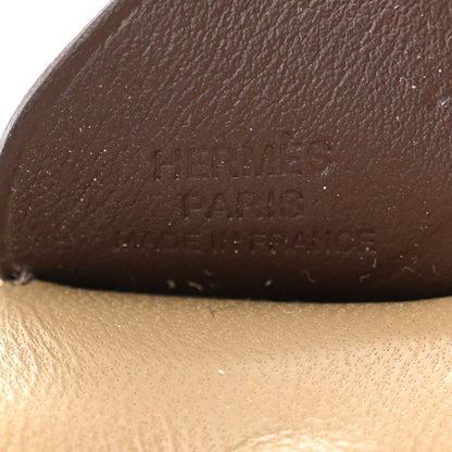 Hermes Milo Lambskin Grigri Rodeo Pegase Horse Bag Charm PM Beige Marfa Mauve Pale Moka 3 of 6
