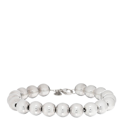 Tiffany Sterling Silver 10mm Hardwear Ball Bracelet 1 of 3