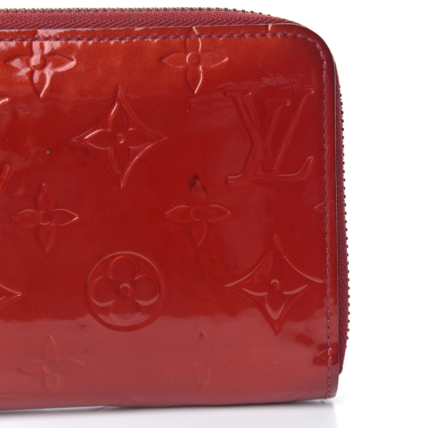 Louis Vuitton Vernis Zippy Wallet Pomme D'Amour 9 of 17