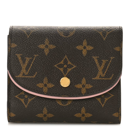 Louis Vuitton Monogram Ariane Compact Wallet Rose Ballerine 1 of 8