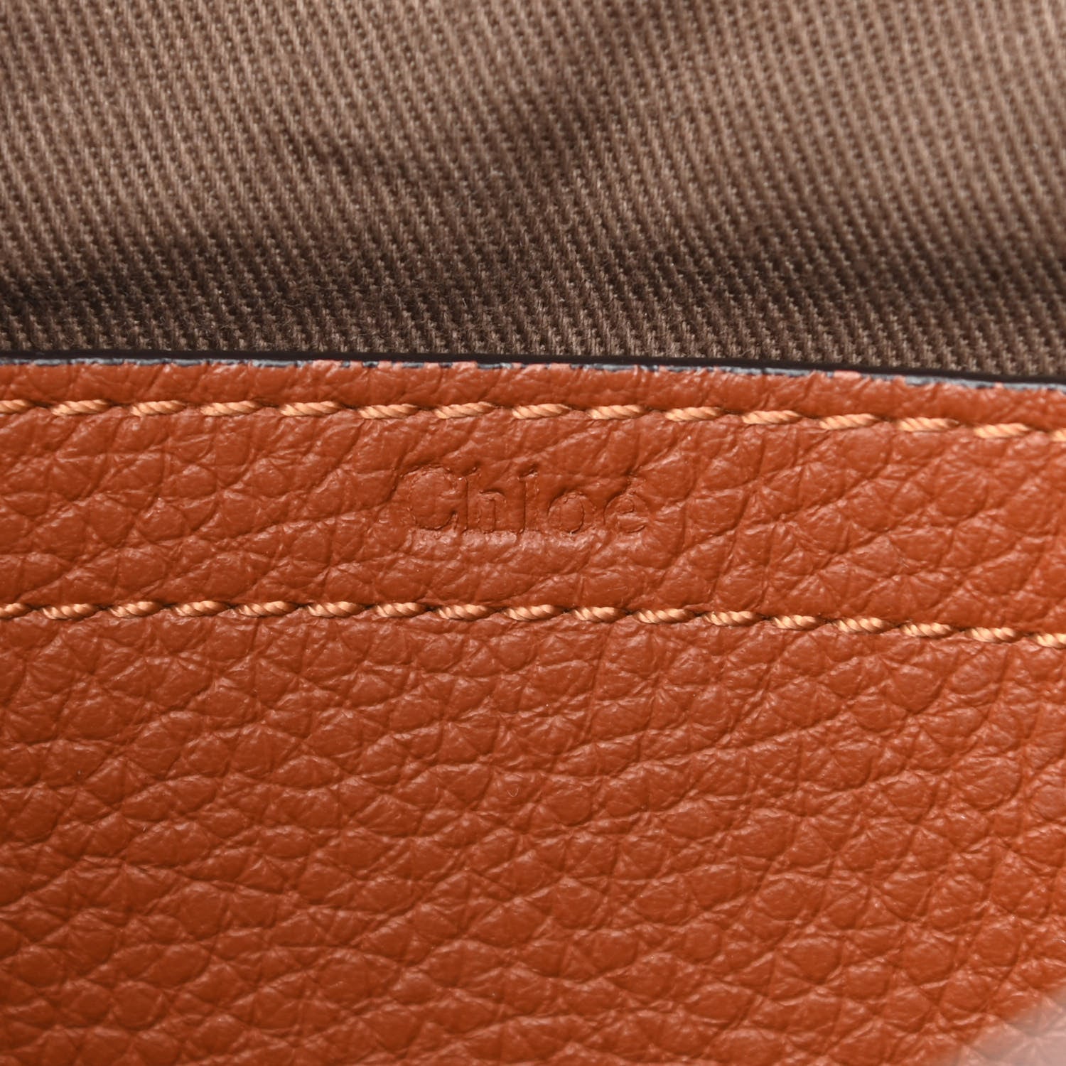 Chloe Calfskin Medium Marcie Round Crossbody Bag Tan 6 of 10