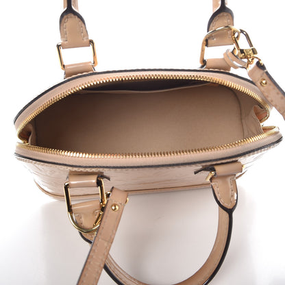 Louis Vuitton Vernis Alma BB Dune 6 of 10