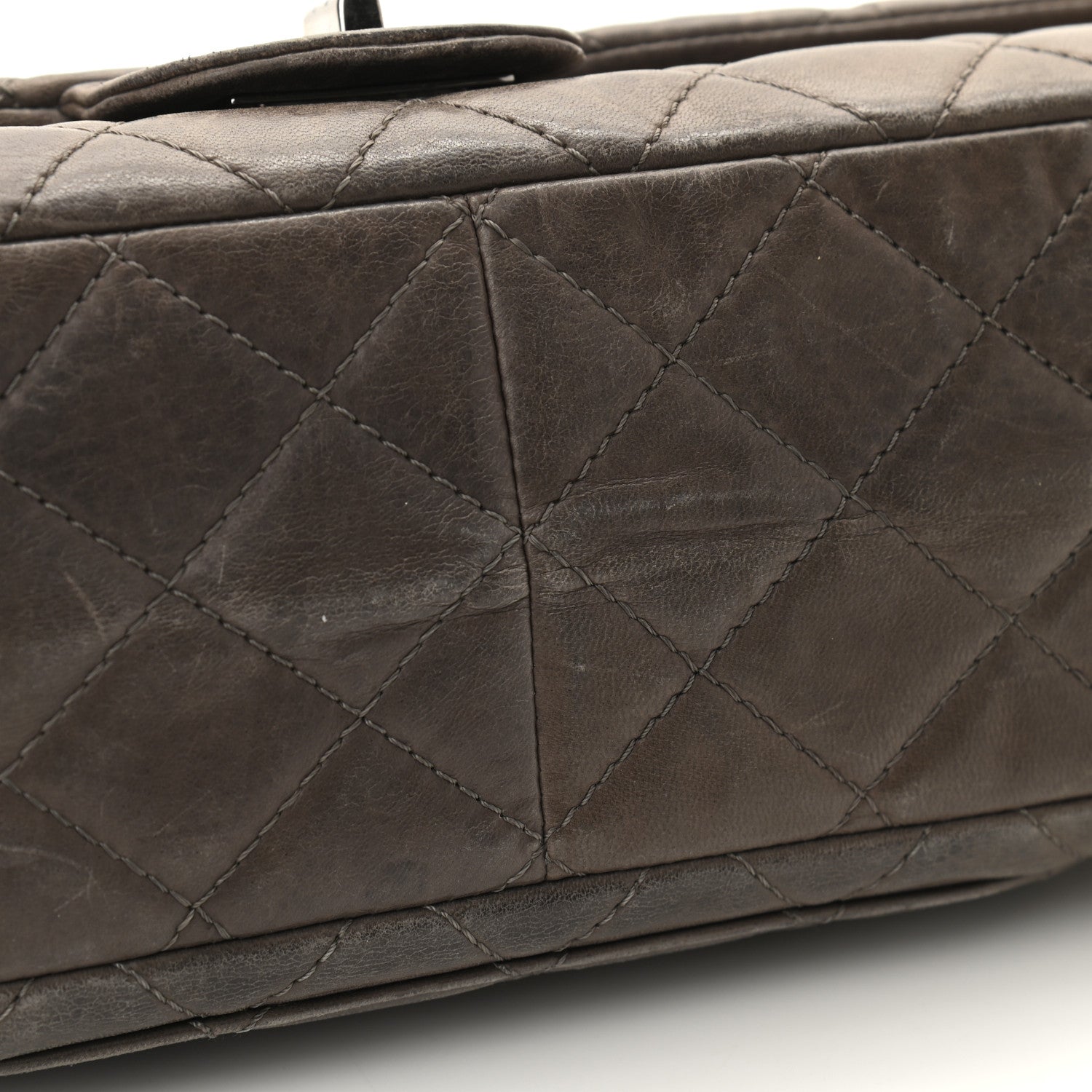Chanel Lambskin Quilted 2.55 Reissue 227 Flap Brown 15 of 18