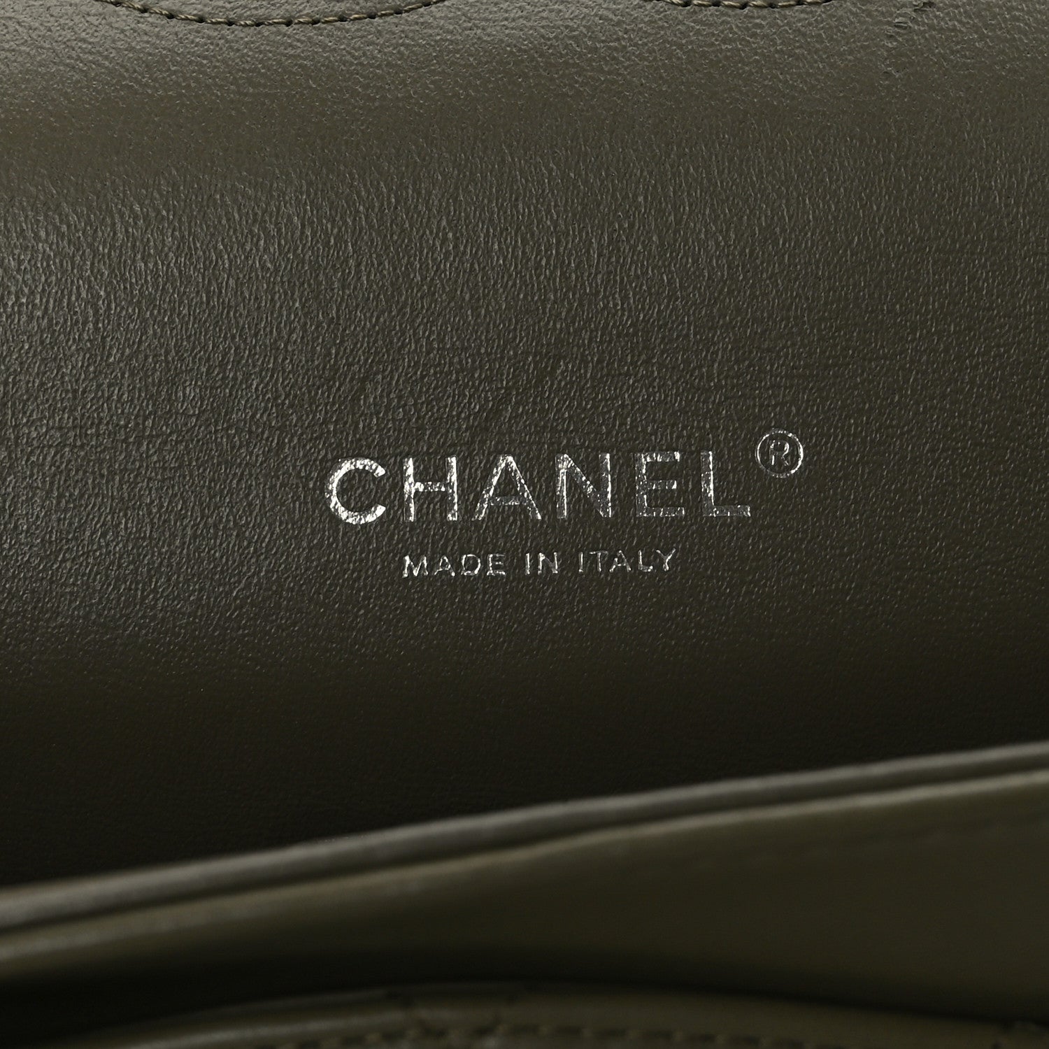 Chanel Lambskin Quilted Maxi Double Flap Green 6 of 10