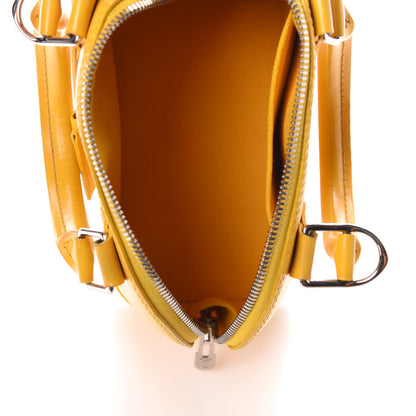 Louis Vuitton Epi Alma BB Citron 5 of 12