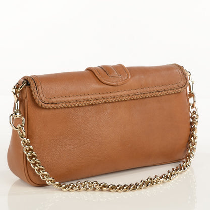 Gucci Calfskin Marrakech Evening Shoulder Bag Tan 3 of 7