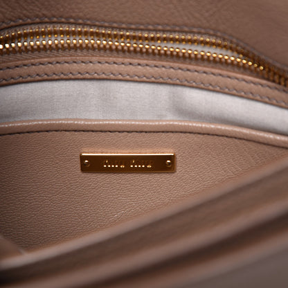 Miu Miu Goatskin Madras Shoulder Bag Cammeo 7 of 13