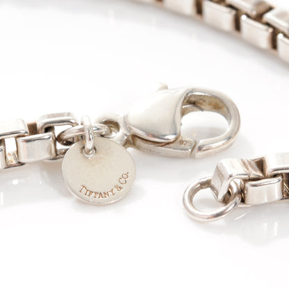 Tiffany Sterling Silver 4mm Venetian Link Bracelet 4 of 4