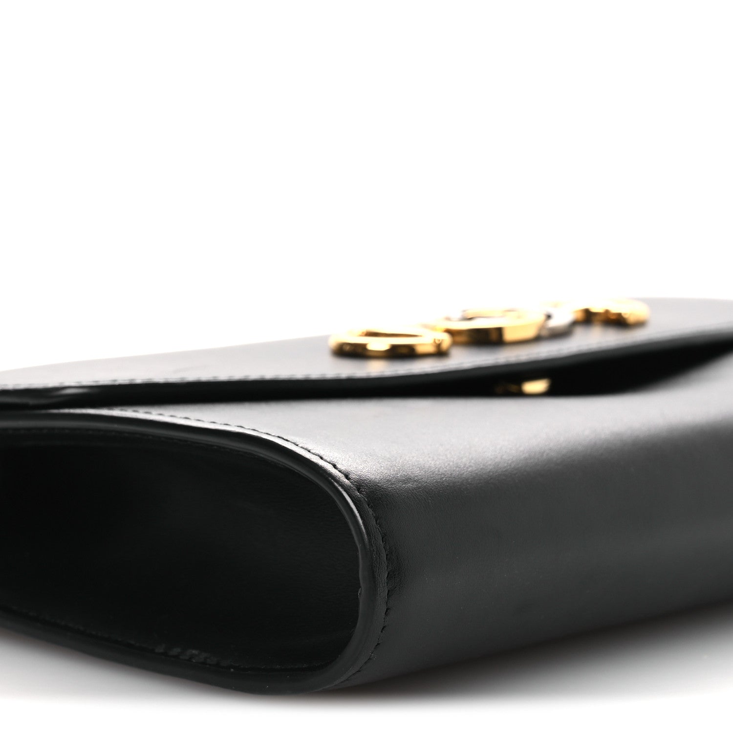 Gucci Smooth Calfskin Small Zumi Top Handle Shoulder Bag Black 9 of 12