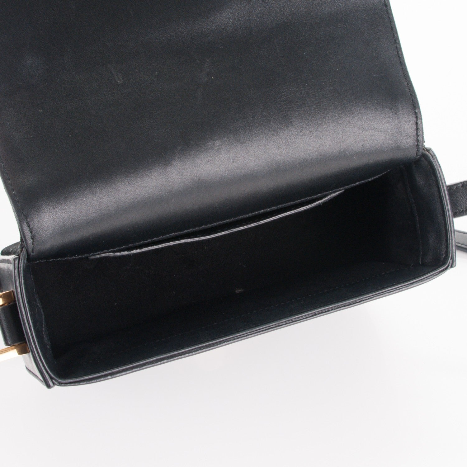 Saint Laurent Velvet Small Monogram Universite Shoulder Bag Black 5 of 6