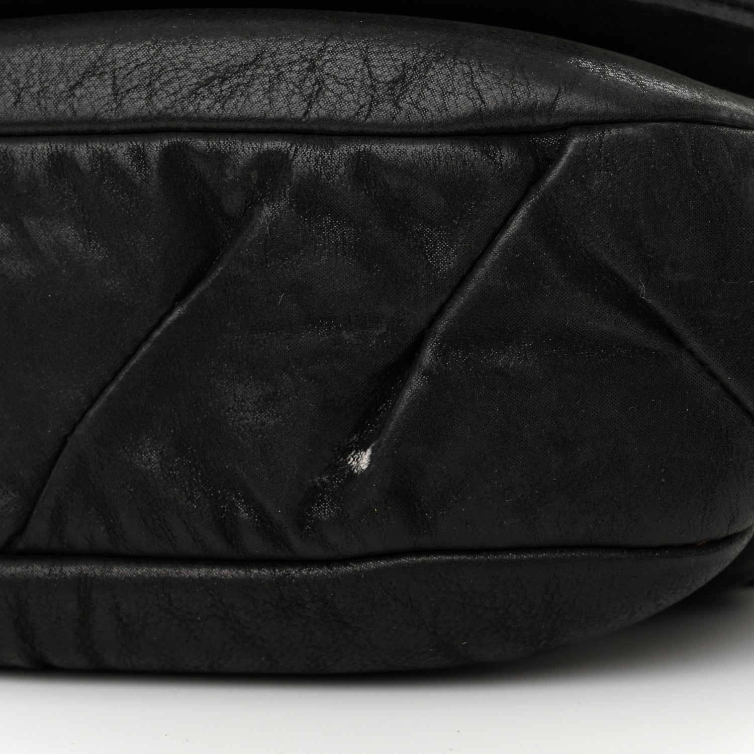 Chanel Iridescent Calfskin Glint Flap Black 12 of 12