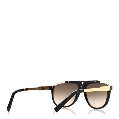 Louis Vuitton Acetate Mascot Sunglasses Z0936W Black 4 of 6