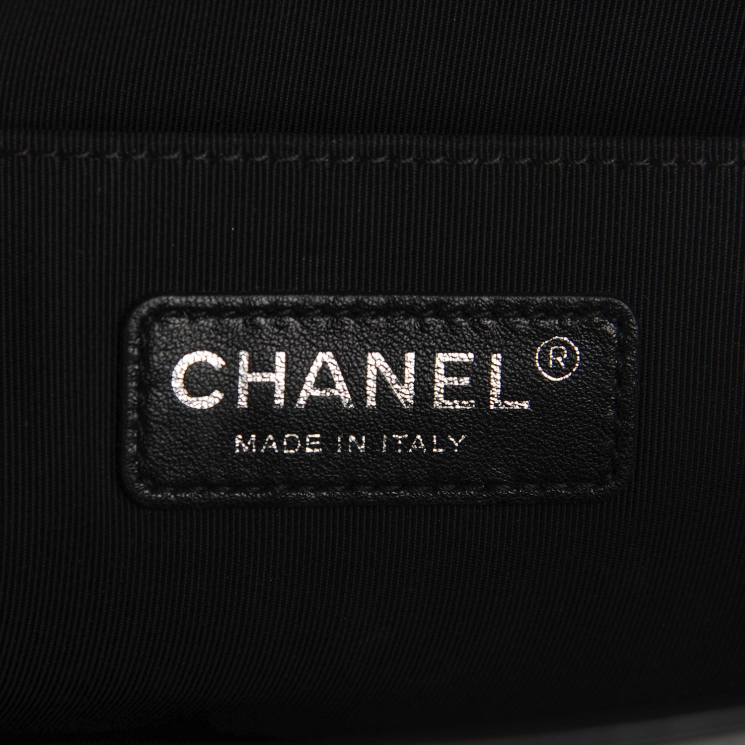 Chanel Patent Calfskin Quilted Medium Plexiglass Boy Flap Black 8 of 9