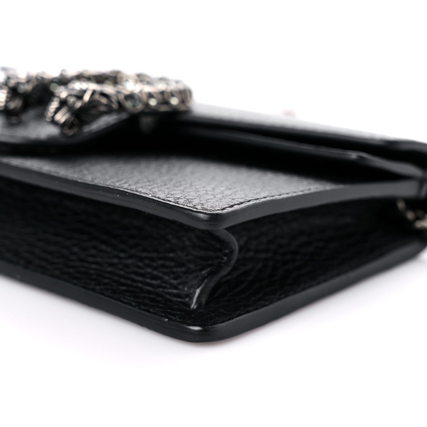 Calfskin Super Mini Dionysus Shoulder Bag Black