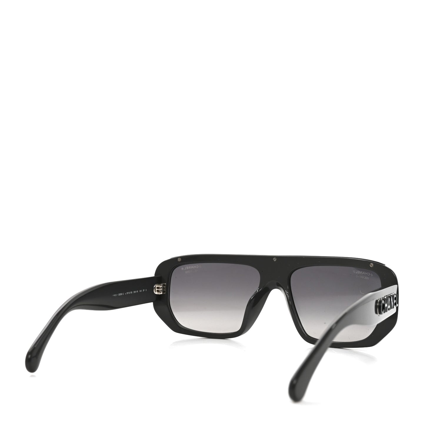 Acetate Shield Sunglasses 5556-A Grey