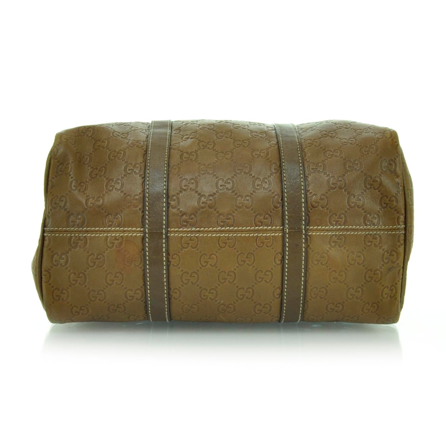 Gucci Guccissima Medium Joy Boston Light Brown 6 of 11