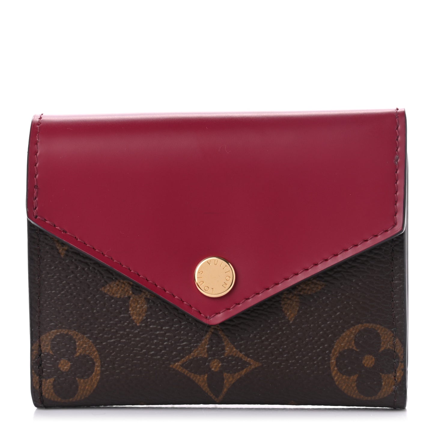 Monogram Zoe Wallet Fuchsia