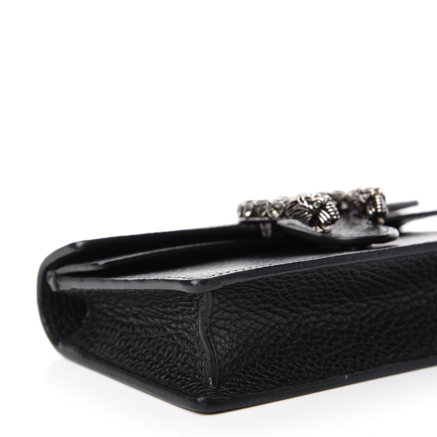 Calfskin Super Mini Dionysus Shoulder Bag Black