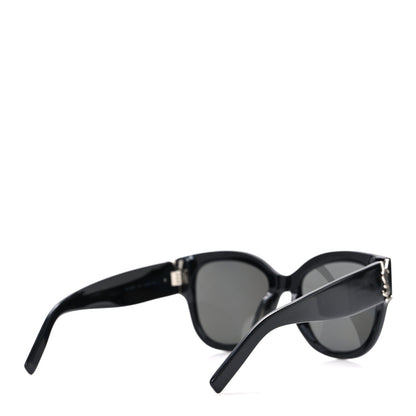 Saint Laurent Acetate Sunglasses SL M95 F Black 4 of 7