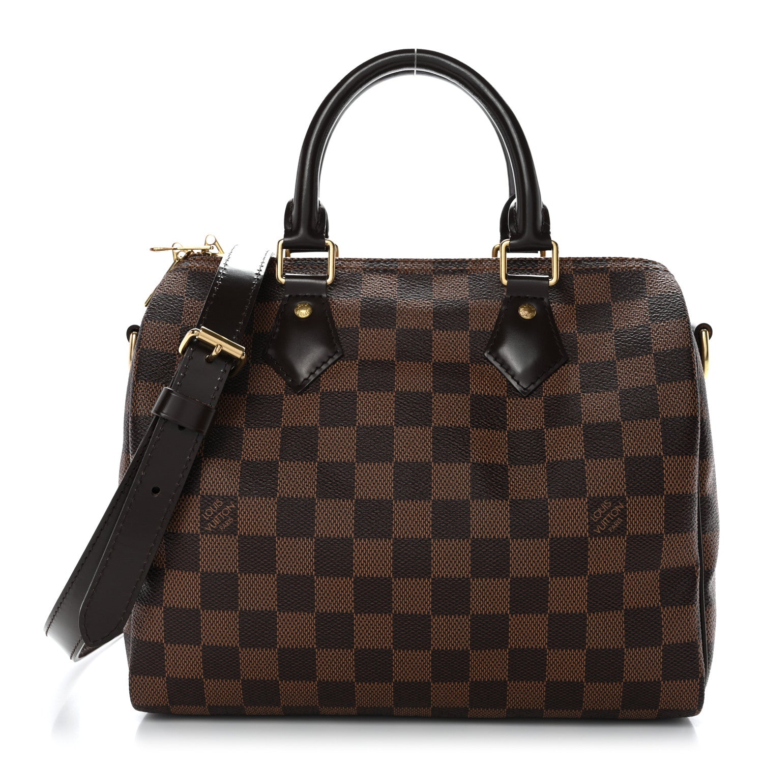 Louis Vuitton Damier Ebene Speedy Bandouliere 25 1 of 10