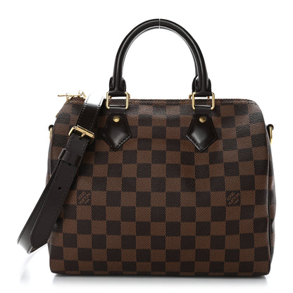 Louis Vuitton Damier Ebene Speedy Bandouliere 25 1 of 10