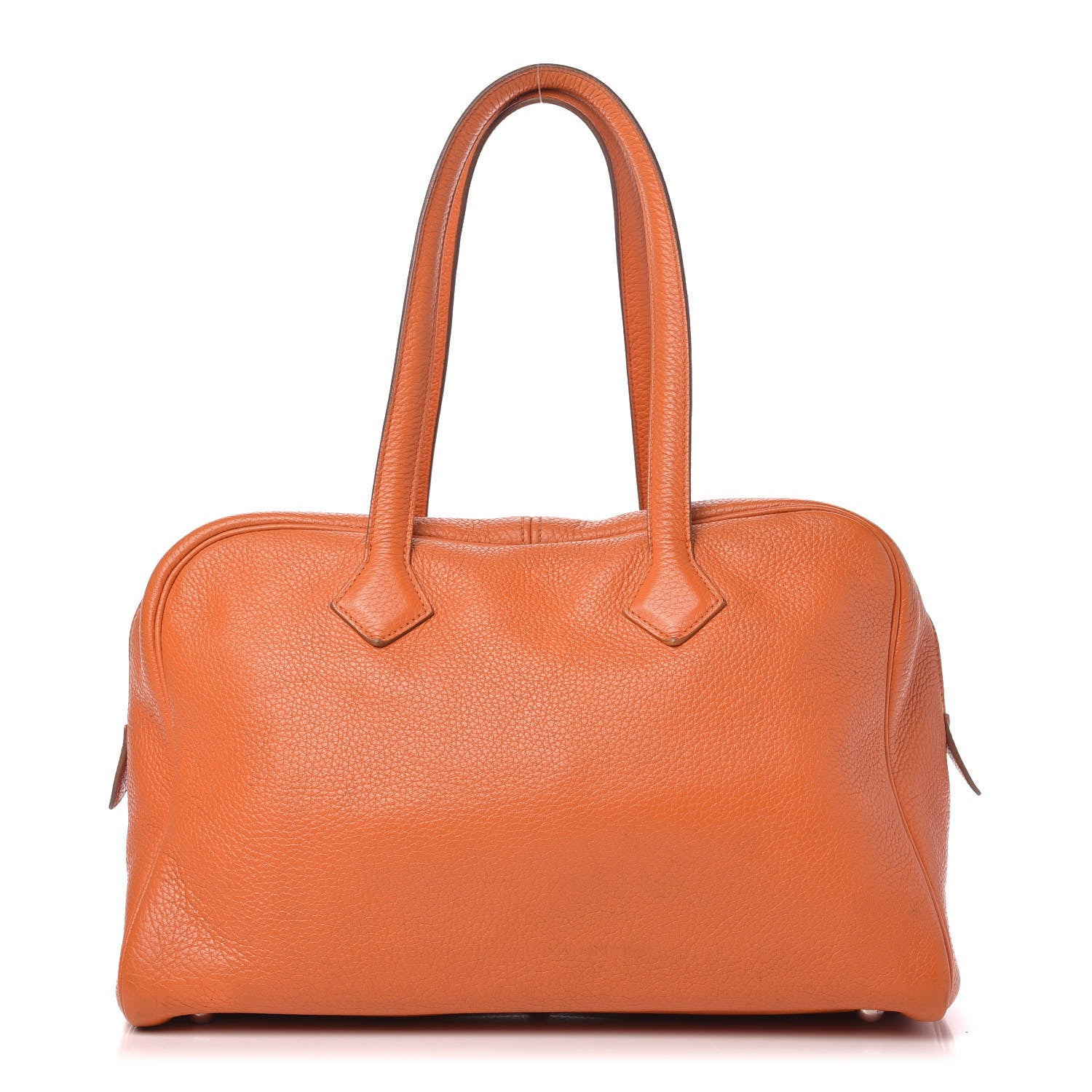 Hermes Taurillon Clemence Victoria II 35 Orange 1 of 11