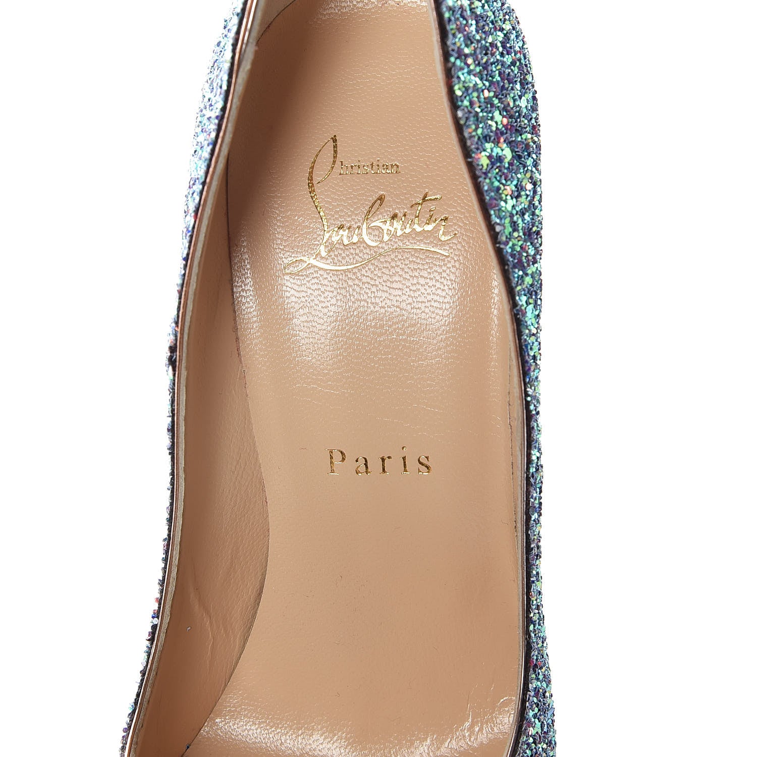 Christian Louboutin Glitter So Kate Dragonfly 120 Pumps 37.5 China Blue 7 of 11