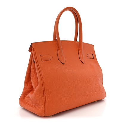 Hermes Togo Birkin 30 Orange 3 of 19