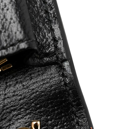 Gucci X ADIDAS Monogram Textured Dollar Calfskin Trefoil Embossed Wallet On Chain Blue 10 of 11