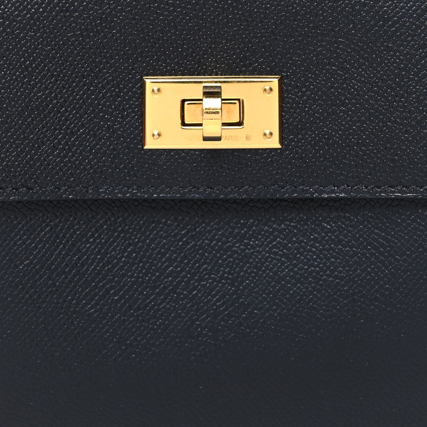 Hermes Epsom Kelly Pocket Compact Wallet Black 9 of 10