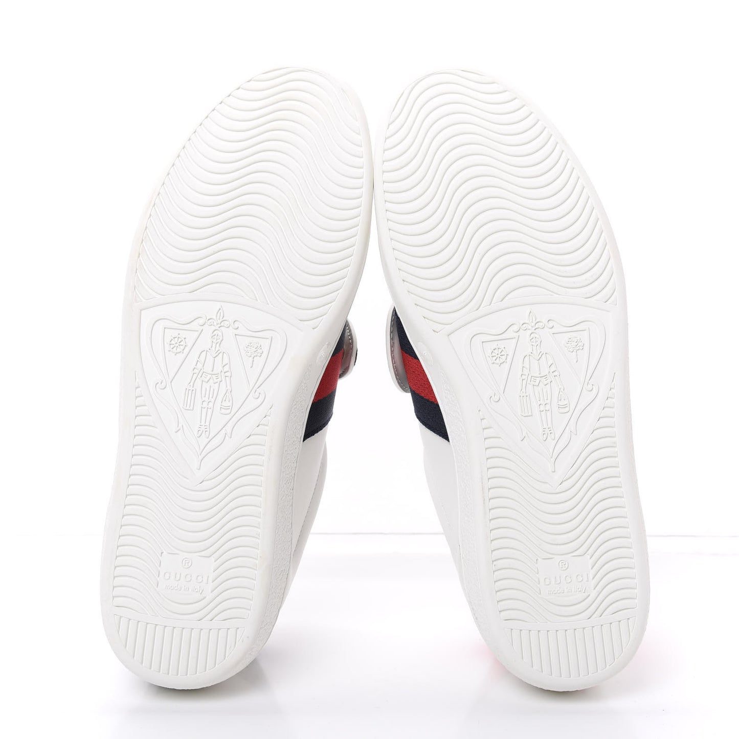 Calfskin Ayers Web UFO Dragon Embroidered Mens Ace Sneakers 8 White